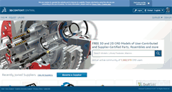 Desktop Screenshot of 3dcontentcentral.com